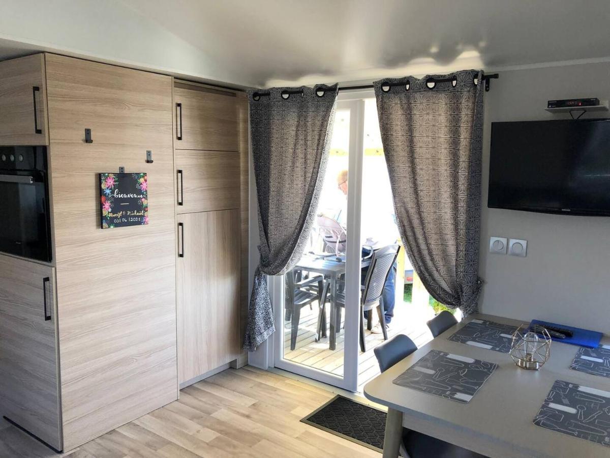 Mobil Home Neuf 6/8 Pers Biville-sur-Mer Exterior photo
