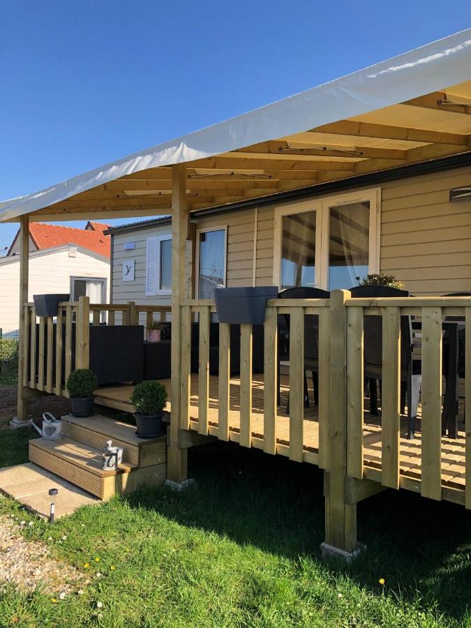 Mobil Home Neuf 6/8 Pers Biville-sur-Mer Exterior photo